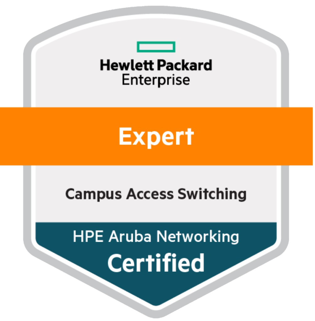 aruba certified expert campus access switching